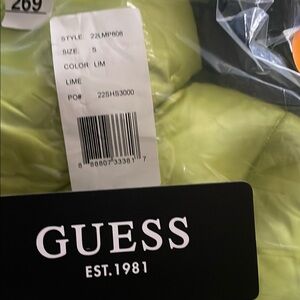 Guess Lime Jacket